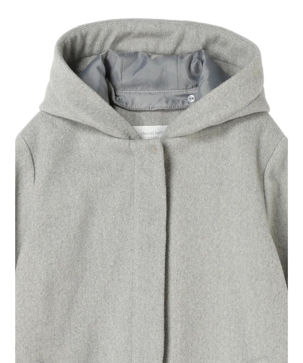 Green Parks ２ｗａｙフード取り外し比翼コート 