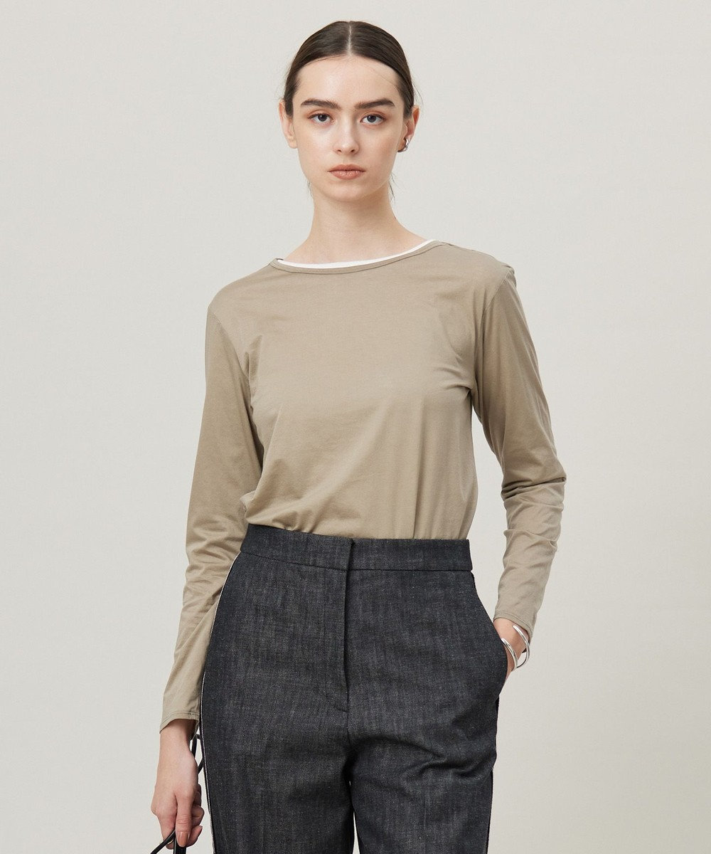 ICB L 【洗える】46Gハンドレッドジャージー プルオーバー 