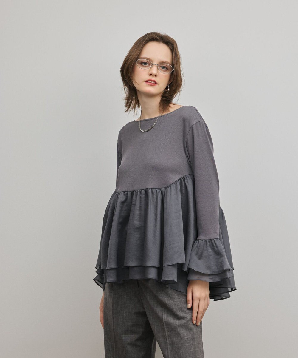 GRACE CONTINENTAL フレアカットトップ 