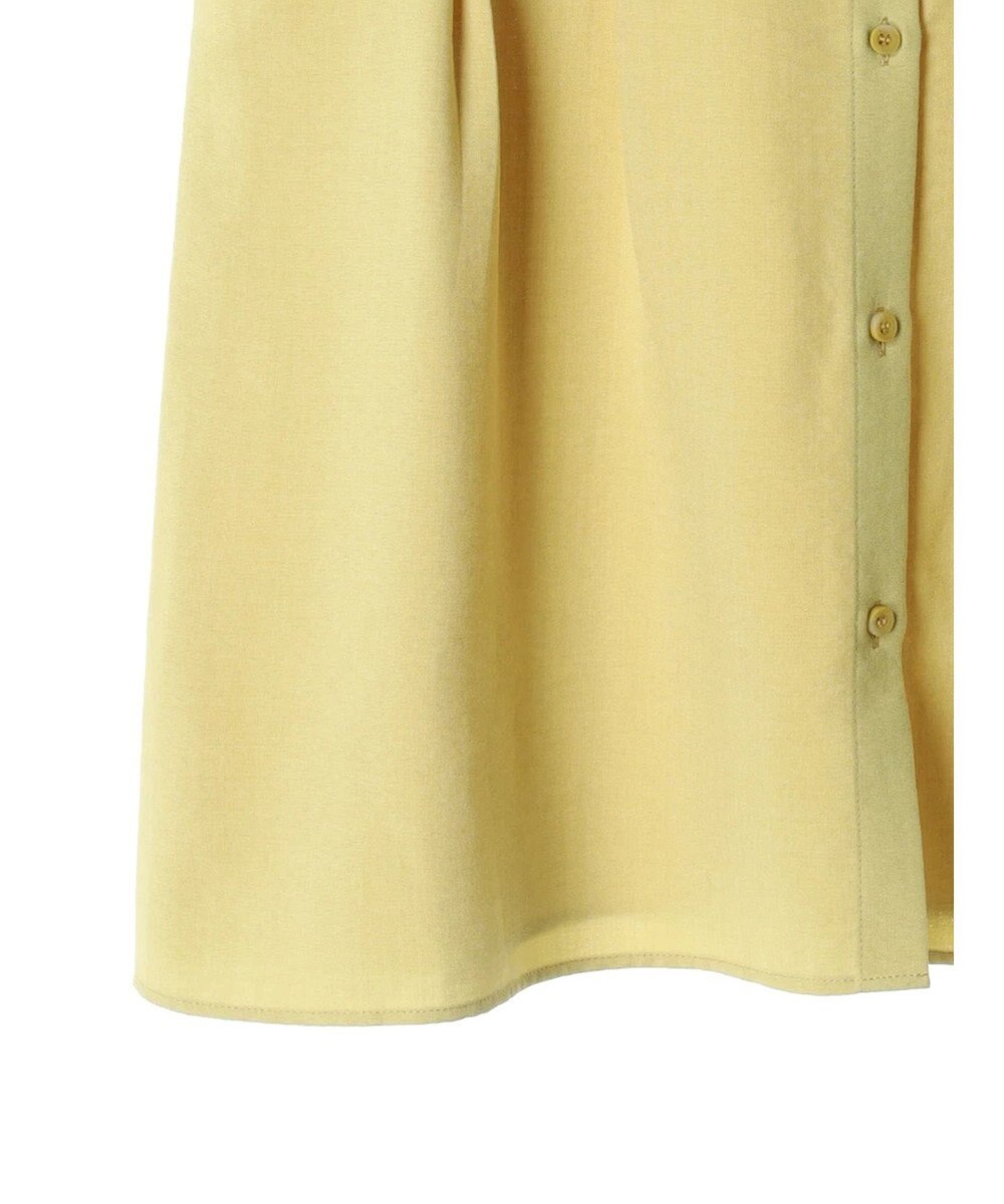 Green Parks フレンチスリーブタックブラウス 