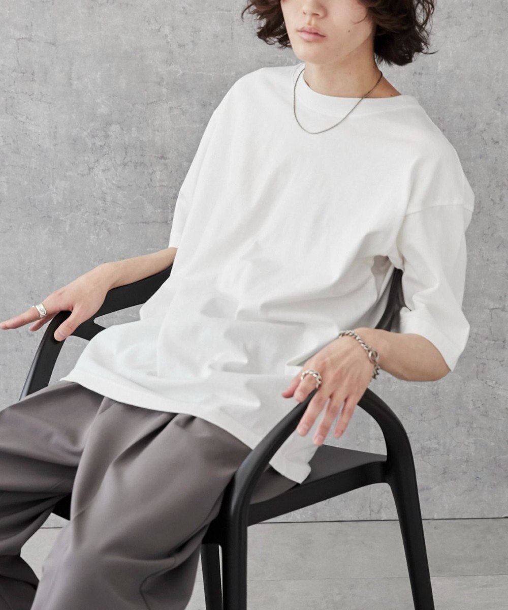 WEGO 【ユニセックス着用ITEM/綿100%/XSSMLサイズ展開】リラックスフィットコットンT 