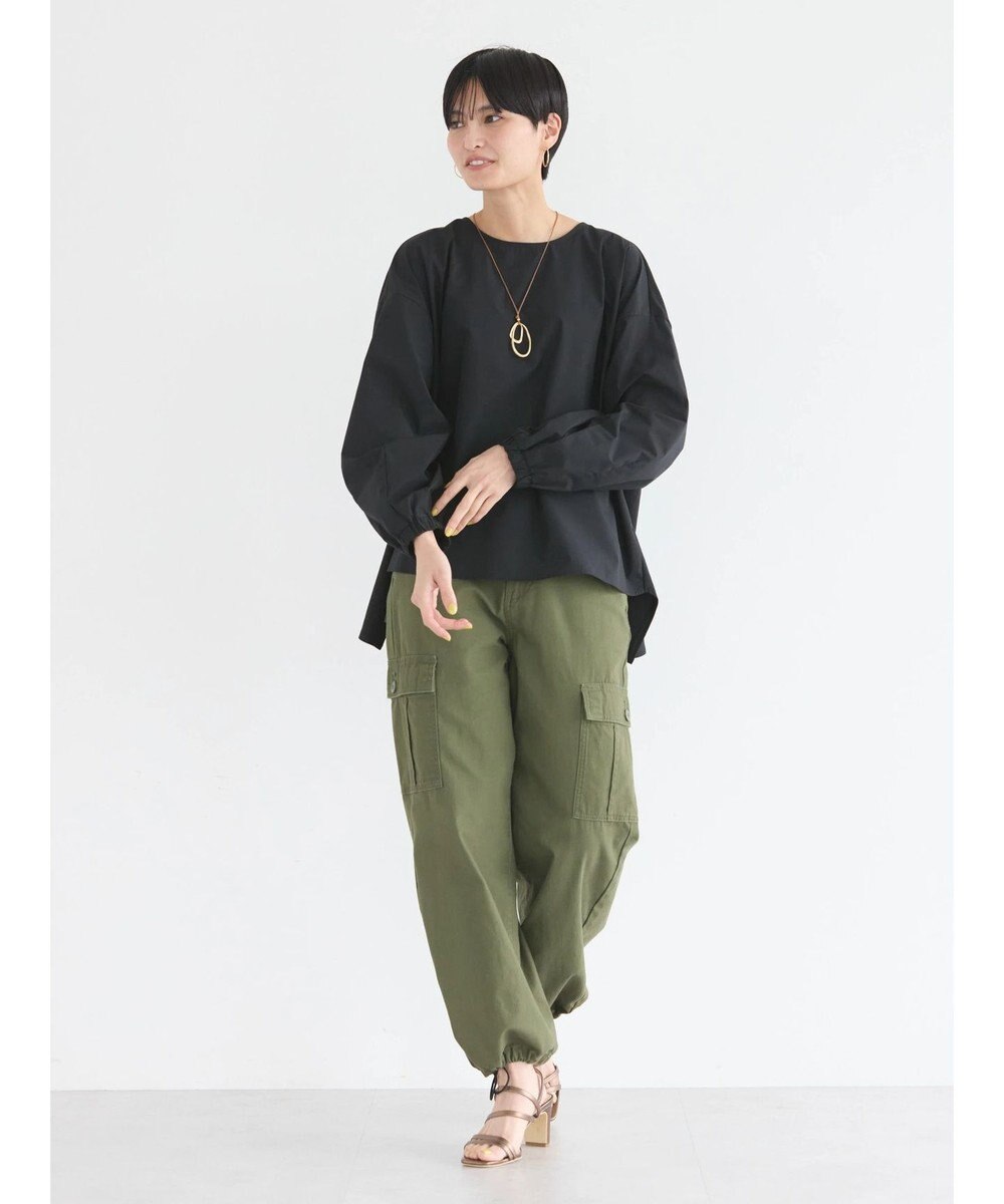 AMERICAN HOLIC 異素材バックタックドッキングプルオーバー 