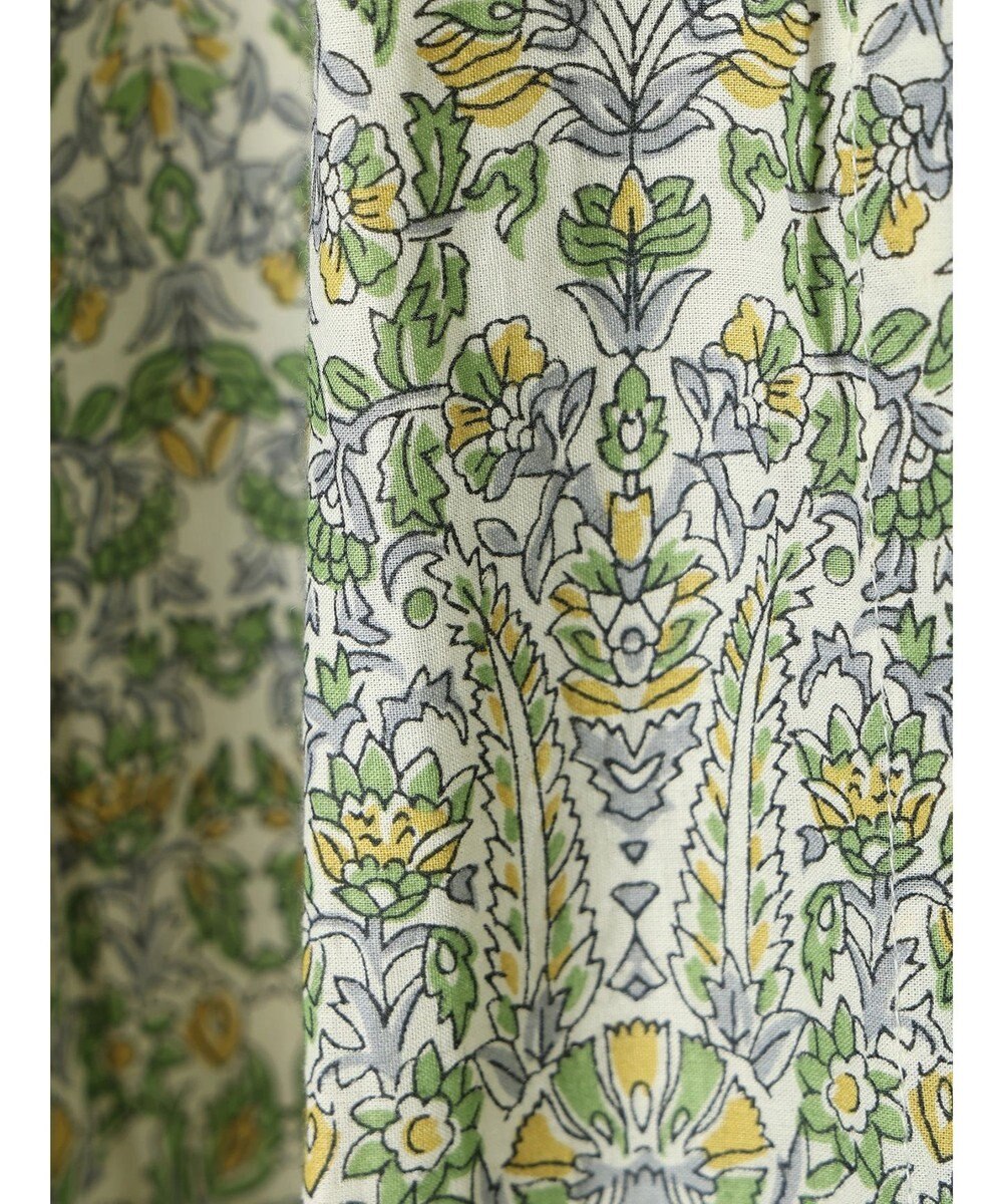 CRAFT STANDARD BOUTIQUE インド綿アラベスク柄ワンピース 