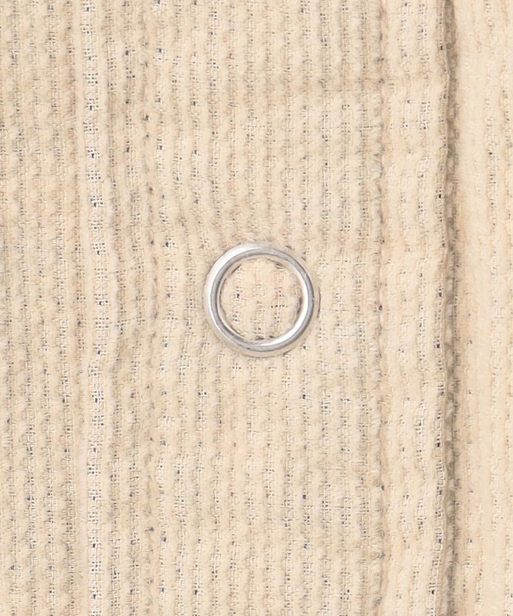 J.PRESS MEN 【KING SIZE】ダブルフェイス キャラメルコール シャツブルゾン 