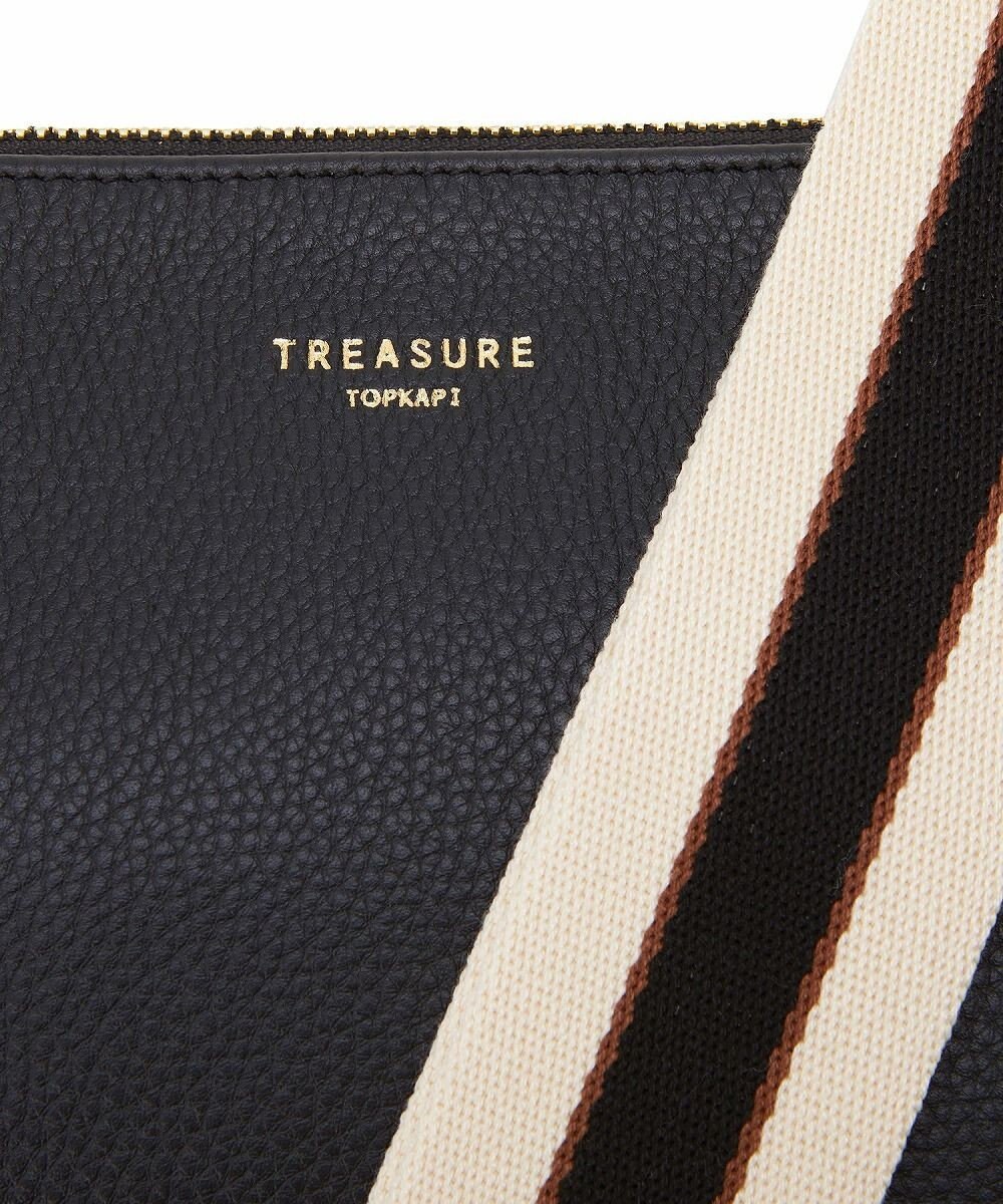 TOPKAPI 【TREASURE TOPKAPI】ストライプベルト・レザー2wayショルダーバッグ 