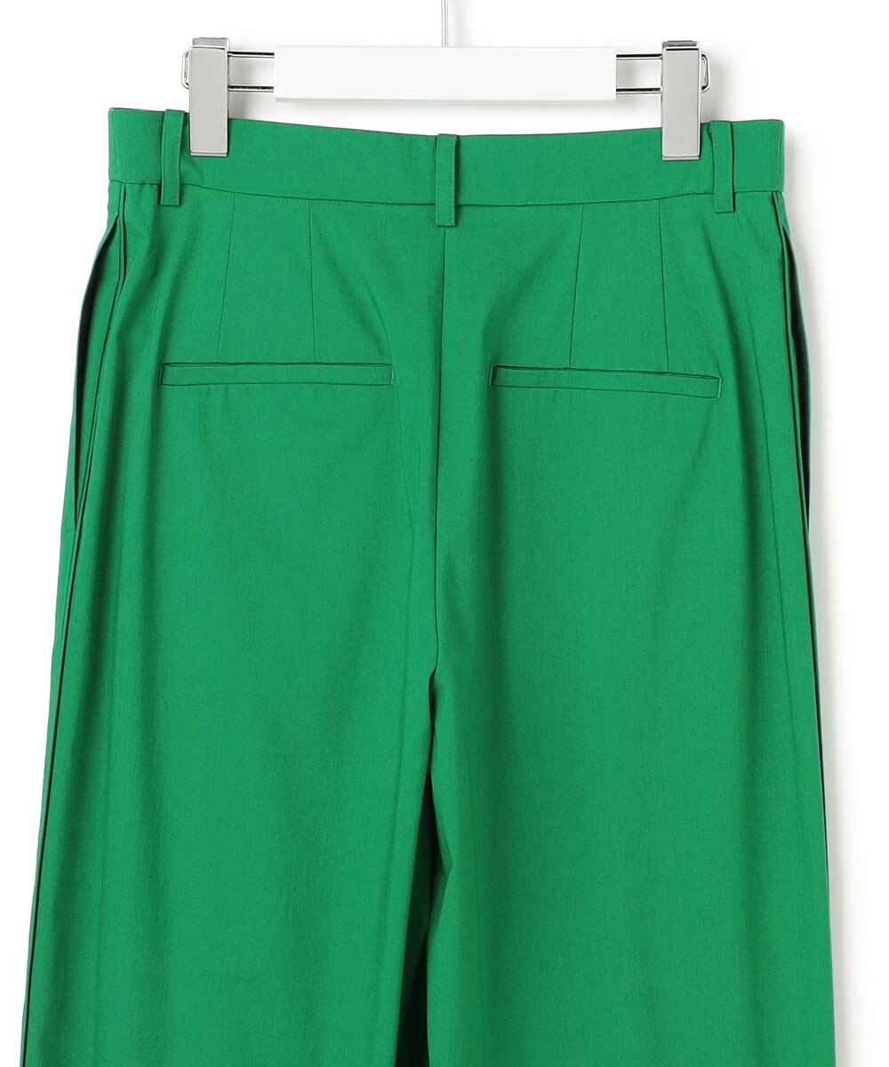 ICB ドライリネンストレッチ ワイドストレートパンツ 