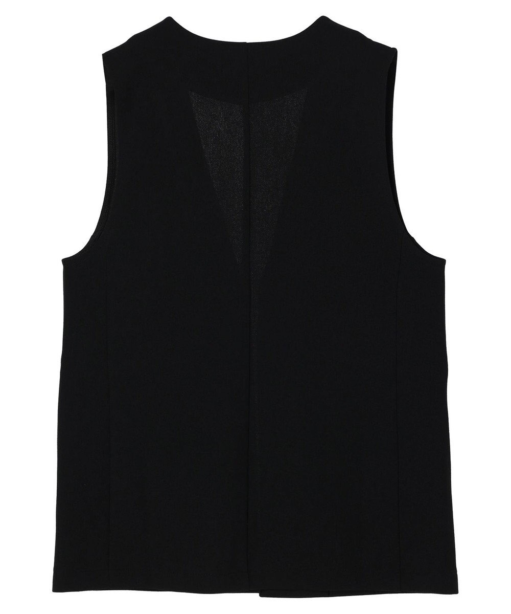 Green Parks 着流しカットジョーゼットジレ 