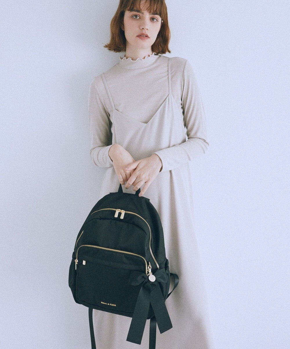 Maison de FLEUR 撥水加工キャリーオンリュック 