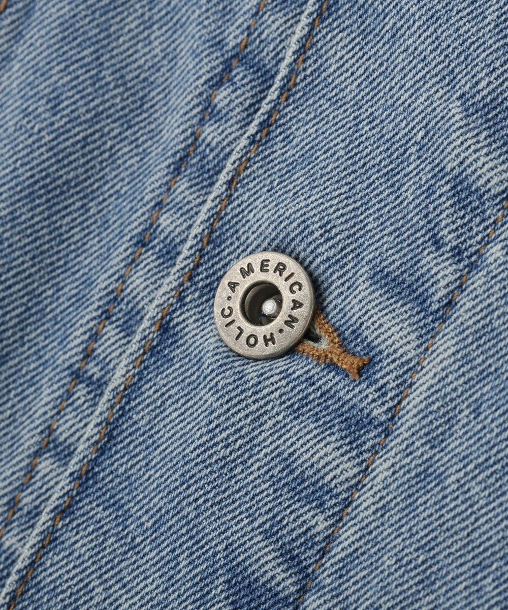 AMERICAN HOLIC ロング丈デニムジャケット 