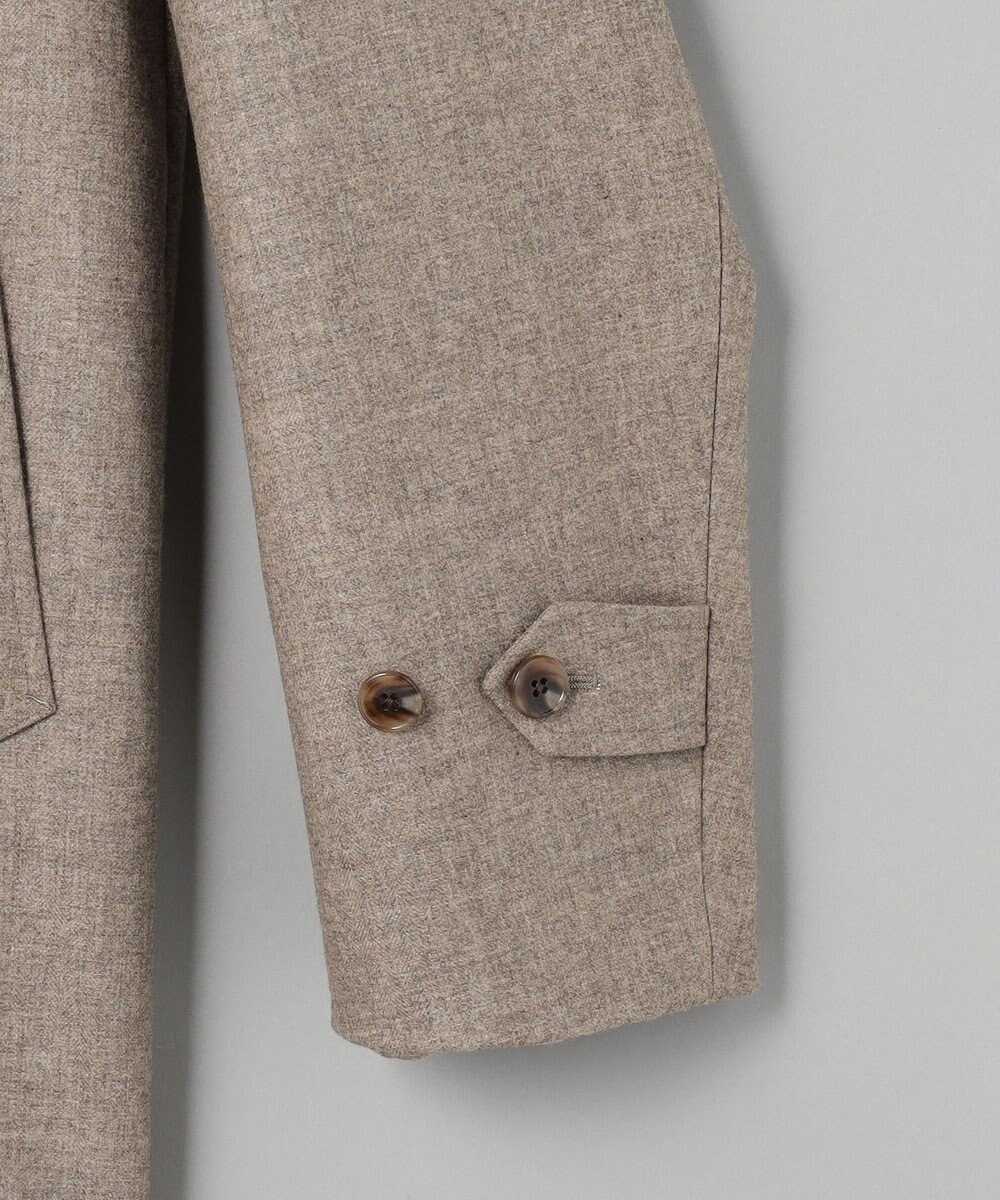 GOTAIRIKU 【薄中綿仕様】スーパーライトウエイトカシミヤブレンド ステンカラーコート 