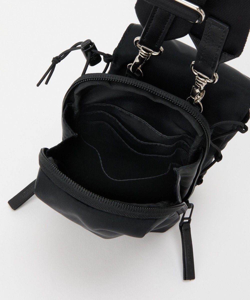 russet ≪500mlペットボトルが入る≫ナイロン多機能ミニショルダーバッグ(CE-1613) 