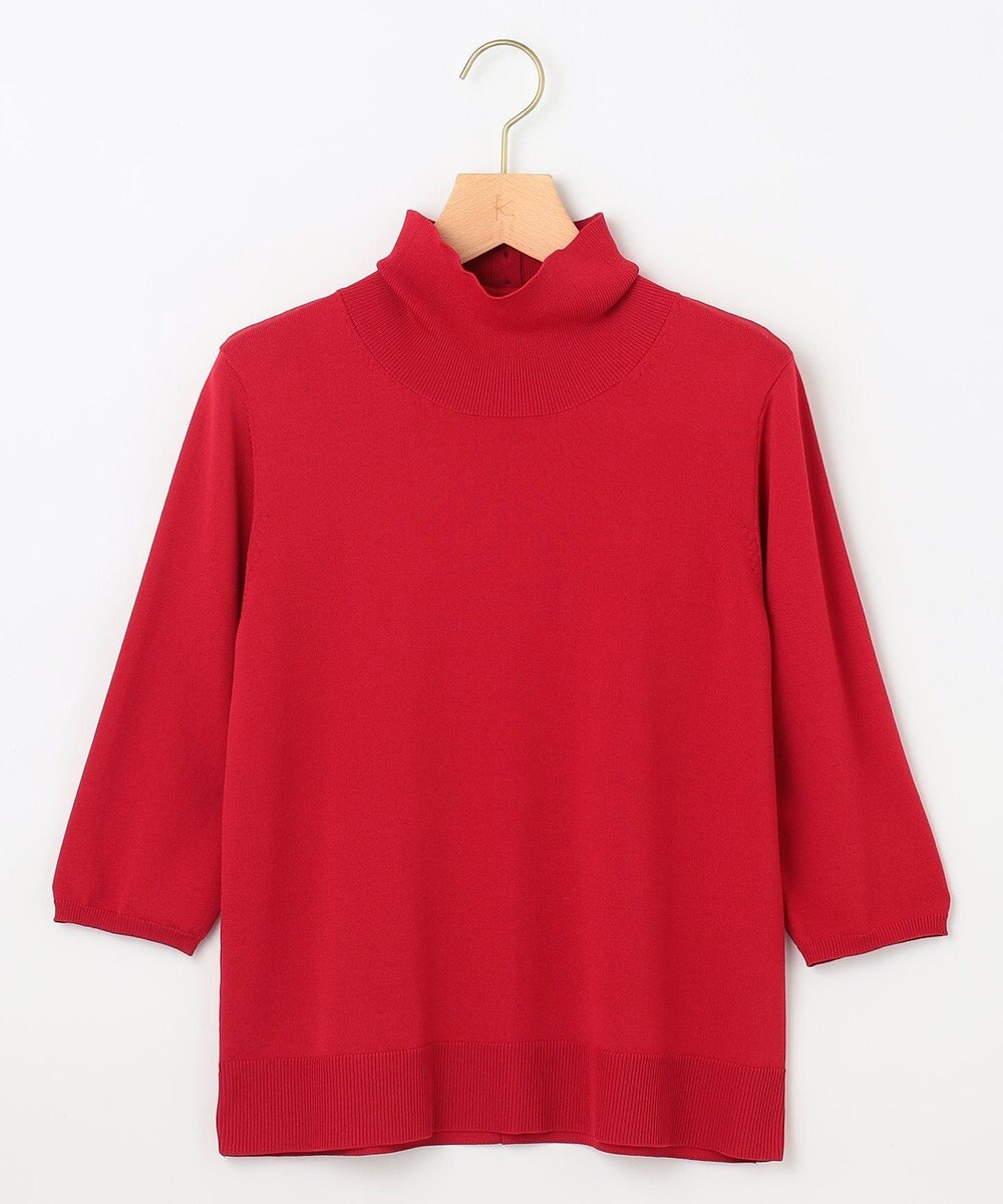 組曲 L 【6色展開・UVケア】モダンタートルニット 