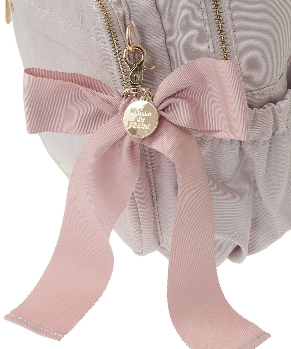 Maison de FLEUR 撥水加工キャリーオンリュック 