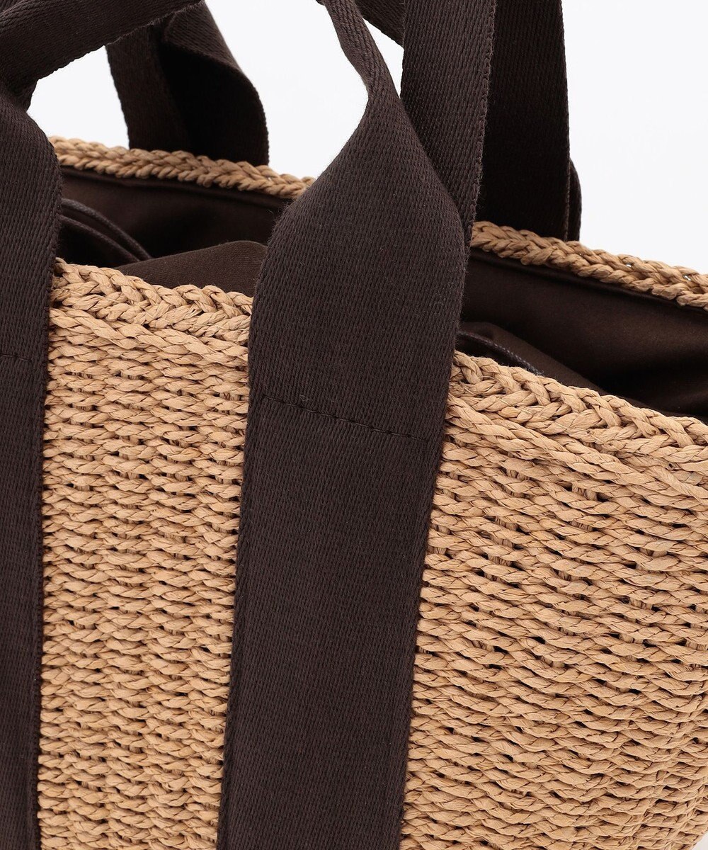 LA BAGAGERIE 【MONICA】ダブルハンドルかごバッグ 