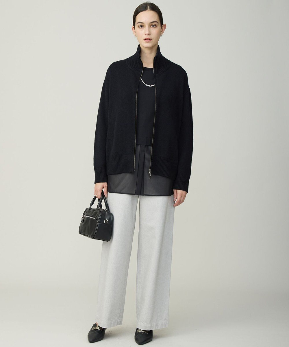 ICB L サテンラッセルコンビ カットソー 