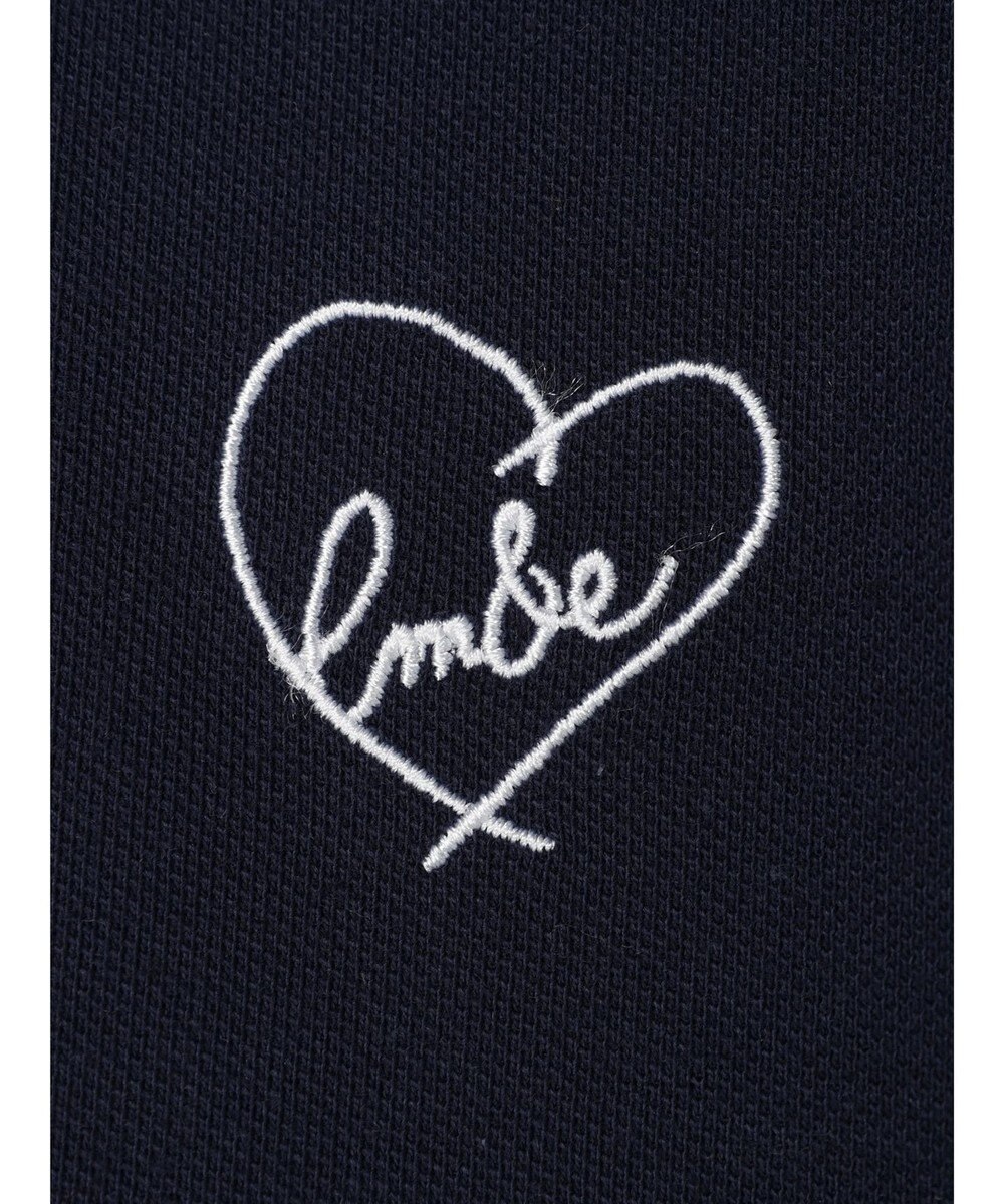 earth music&ecology ハートロゴ刺繍ポロ 