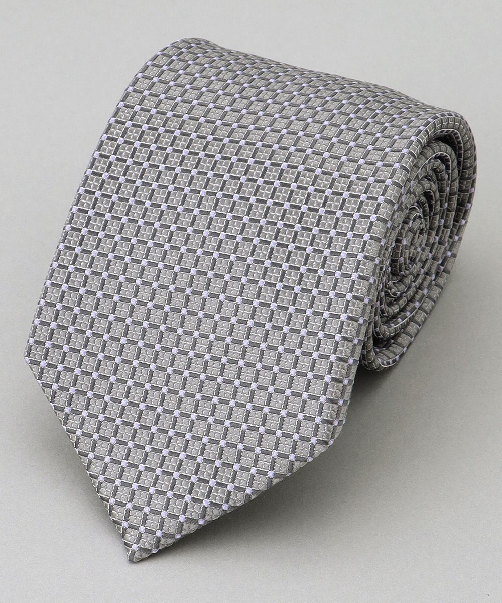 GOTAIRIKU GOTAIRIKU別注【日本製】シルク ネクタイ_格子柄 