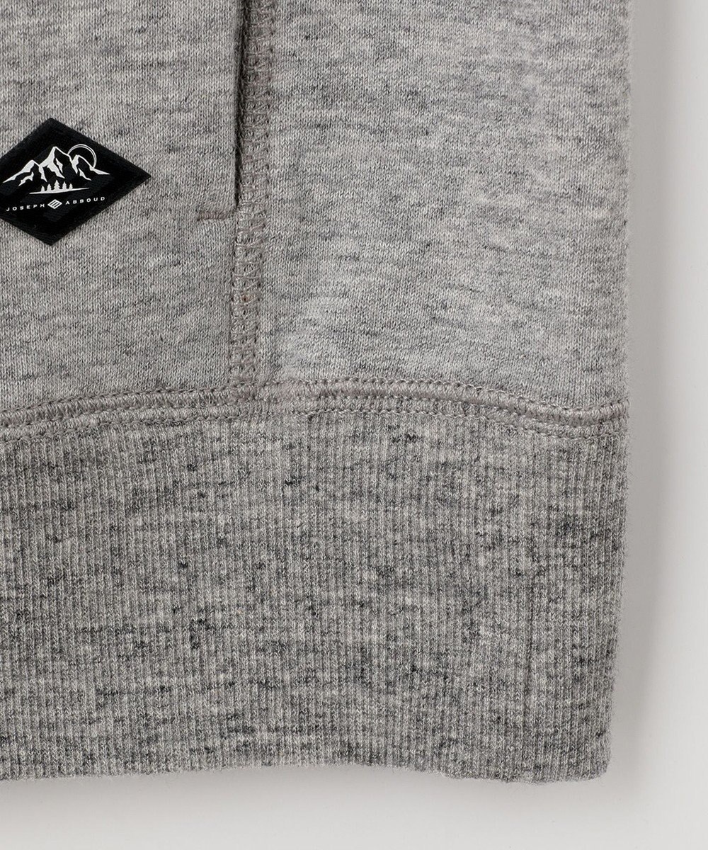 JOSEPH ABBOUD MOUNTAIN 【UNISEX】OGパイルエンブロイダイリー パーカー 