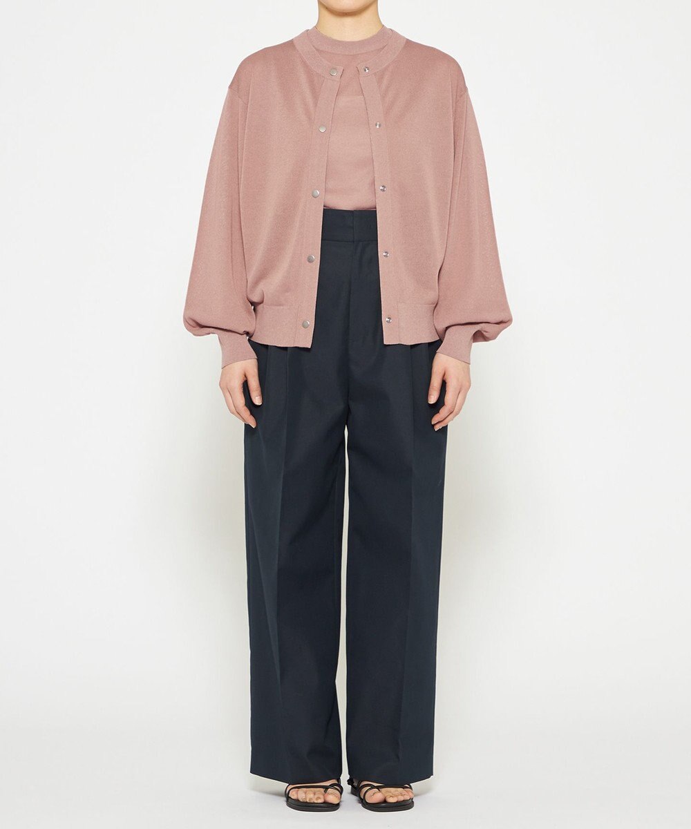 uncrave 【手洗い可】シアー ニットカーディガン（uncrave STANDARD） 