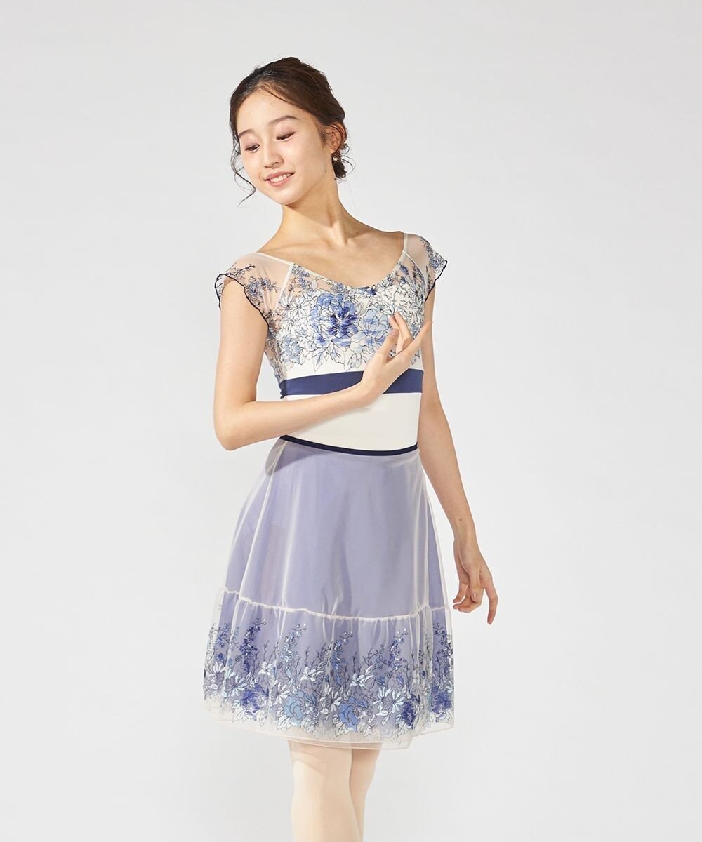 Chacott フレンチスリーブレオタード 