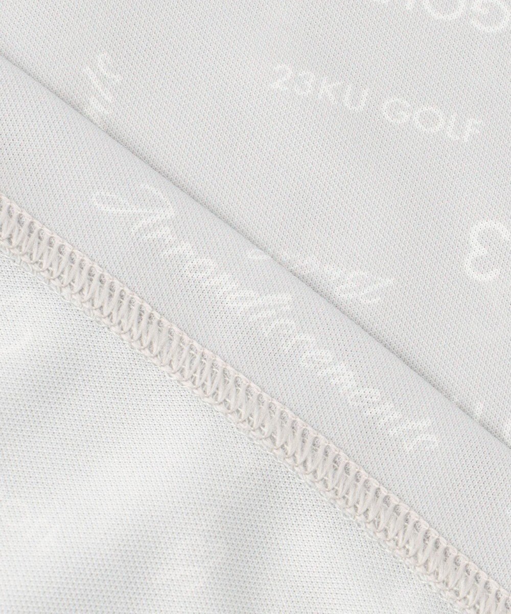 23区GOLF 【WOMEN】【吸水速乾・UVケア】５０ｄカノコロゴ総柄  インナーシャツ 