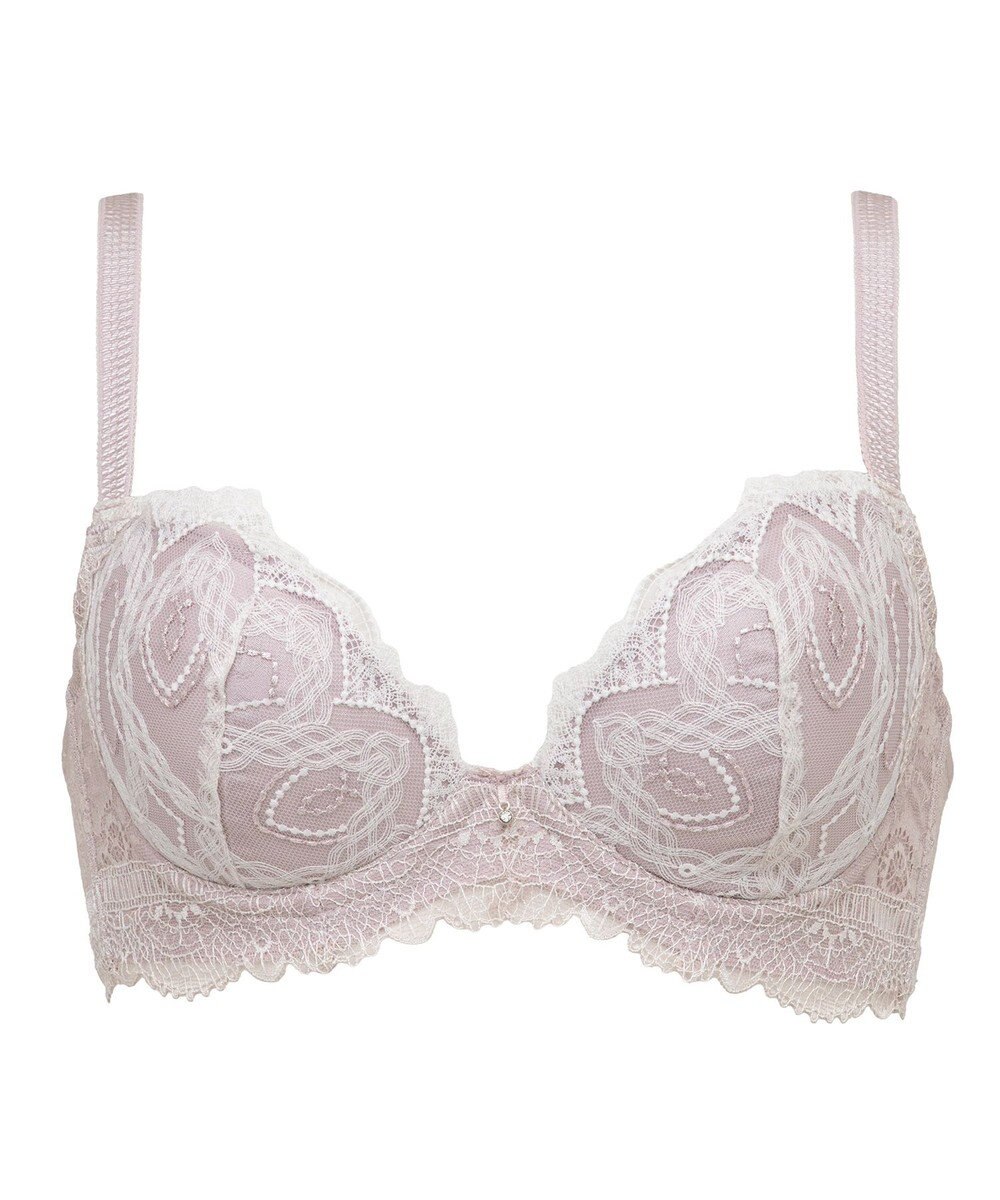 BRADELIS New York 【BRADELIS New York/ 育乳補整ブラ・STEP2 寄せる】ベルステップ2ブラ25A1 谷間を作ってキープ 