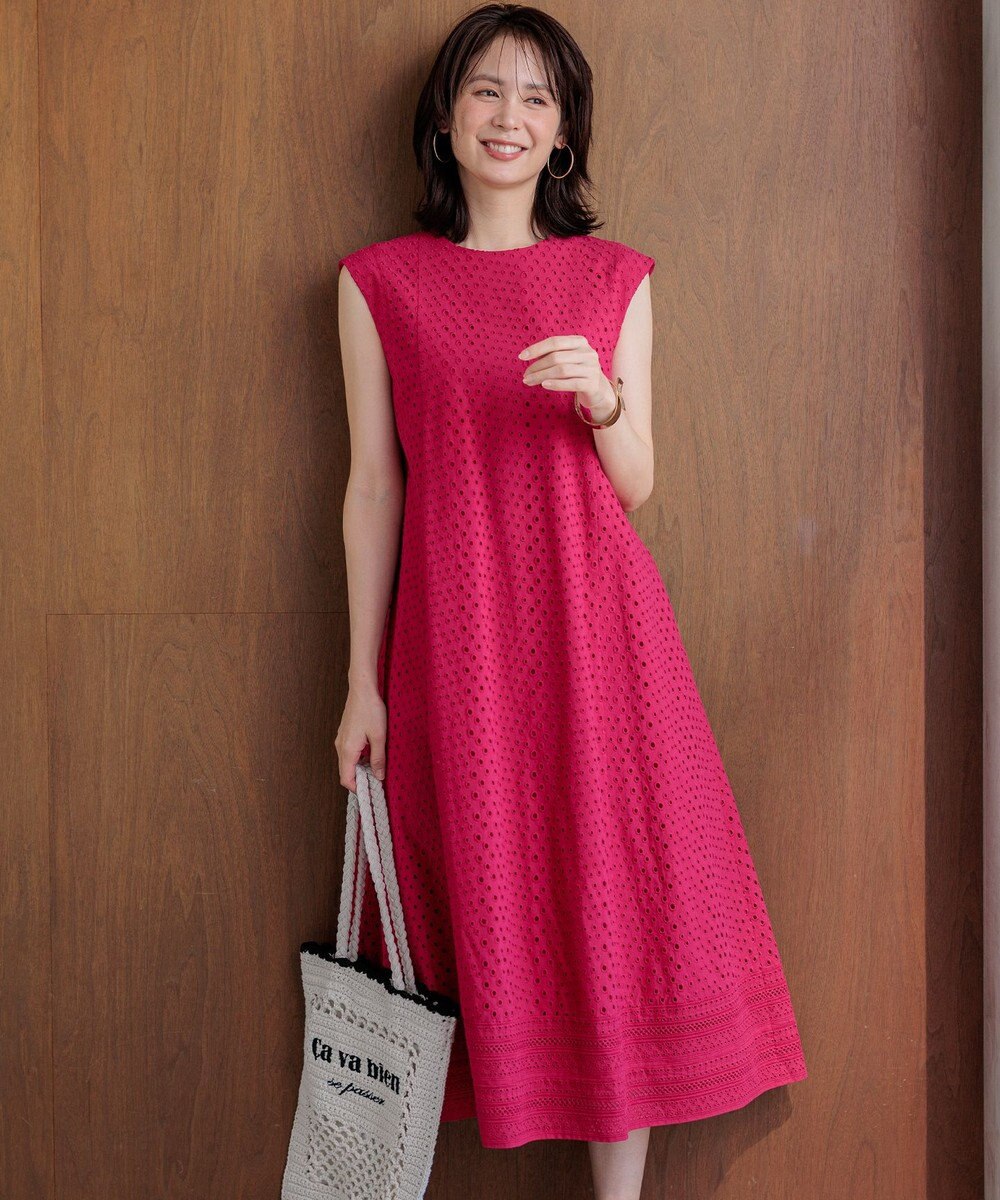 組曲 【先行予約】エンブロイダリーレース ワンピース 