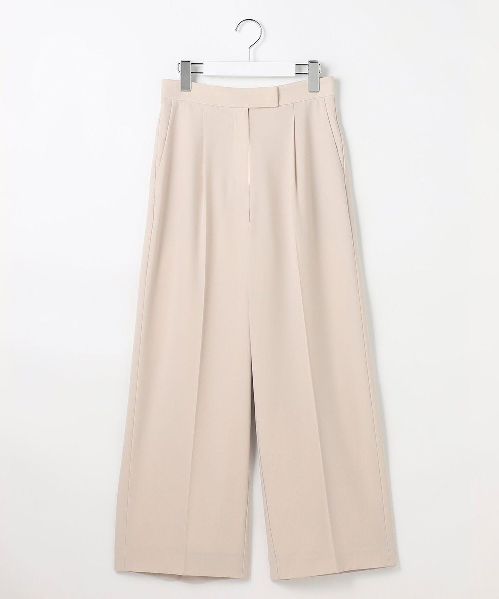 ANY SIS S 【セットアップ対応】セレモニーダブルクロス ワイドパンツ 