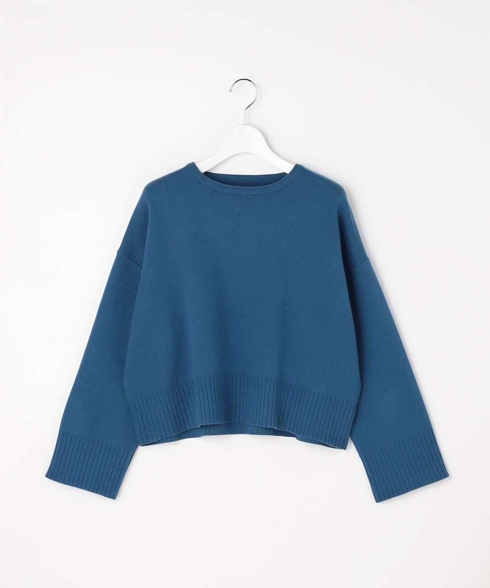 ANY SIS リブポイント ニット 