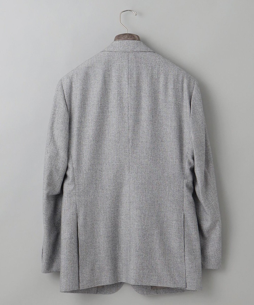 GOTAIRIKU 【CANONICO/カノニコ】サキソニーウールコットンブレンド ジャケット_グレー千鳥柄 