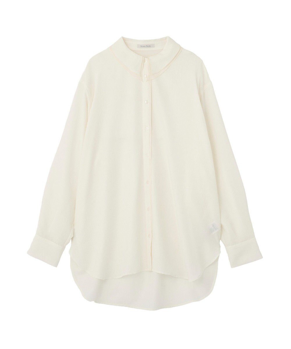 Green Parks レイヤード風ＢＩＧシャツ 