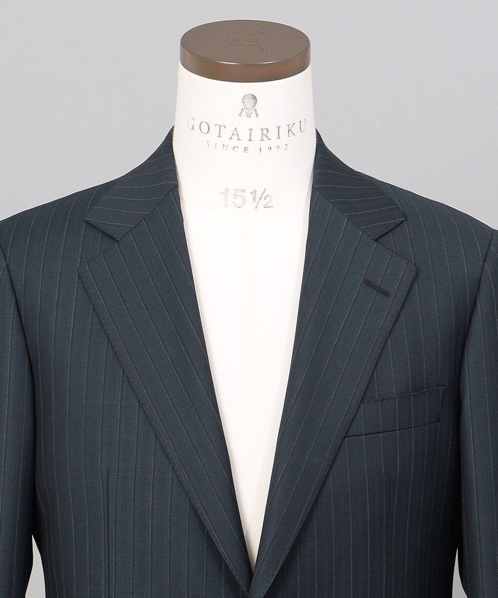 GOTAIRIKU 【DORMEUIL/ドーメル】ミレニアル　通年スーツ＿ダークグリーン 