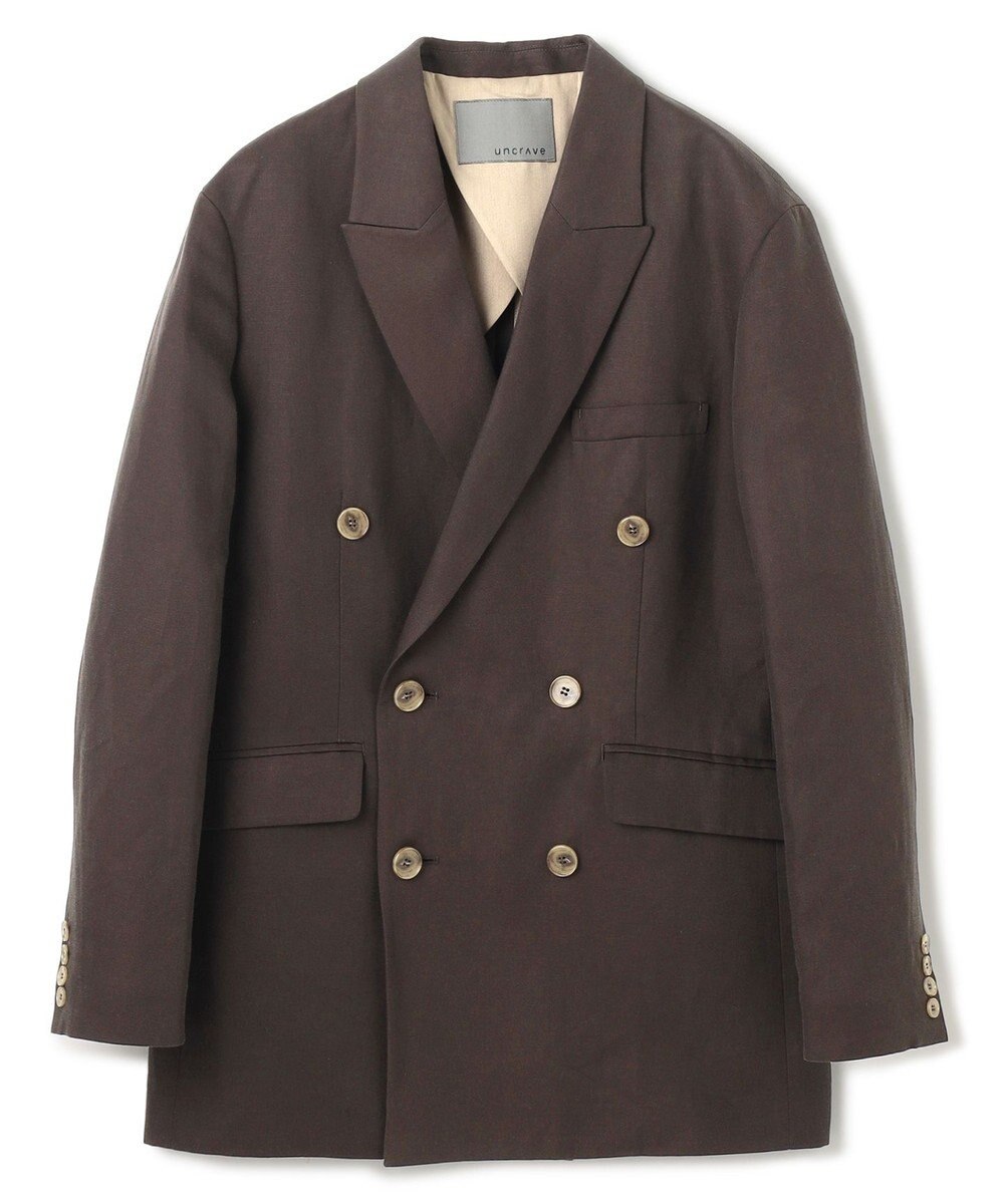 uncrave テンセルライトリネン ビッグジャケット 