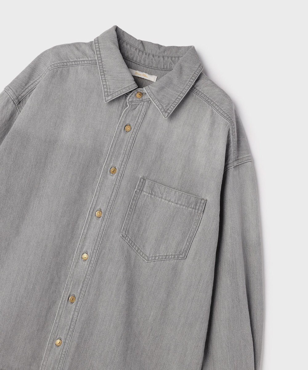 GRACE CONTINENTAL 10ozムラ糸デニムシャツ 