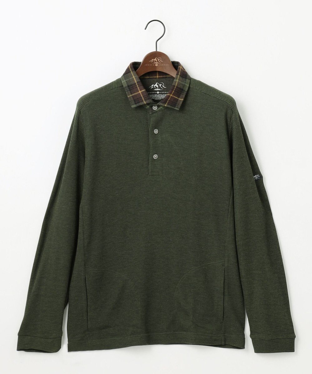 JOSEPH ABBOUD MOUNTAIN 【サスティナブル/吸水速乾】ドライミックスメリノポロ 