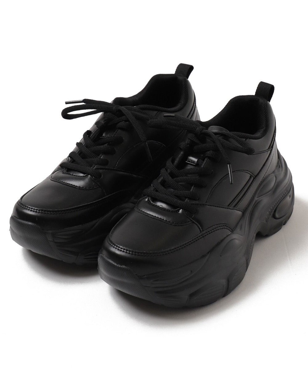 WEGO 【S～XL】クリアライトソールスニーカー 