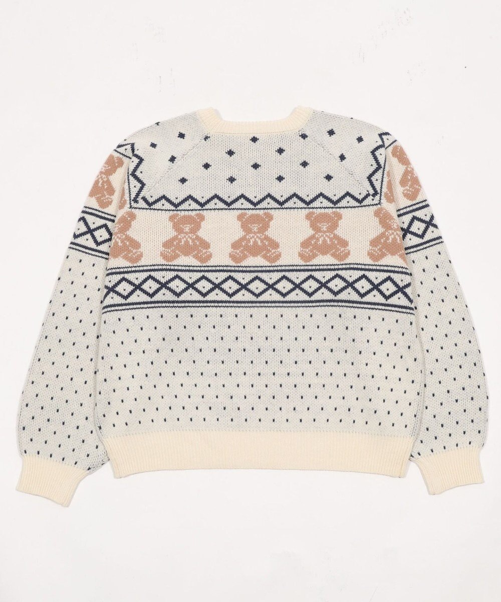 WEGO ノルディックベアニットプルーバー 