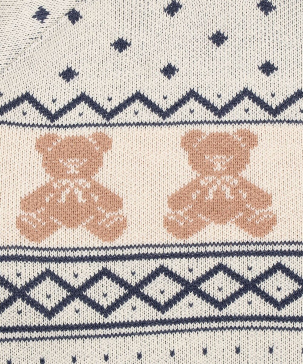 WEGO ノルディックベアニットプルーバー 