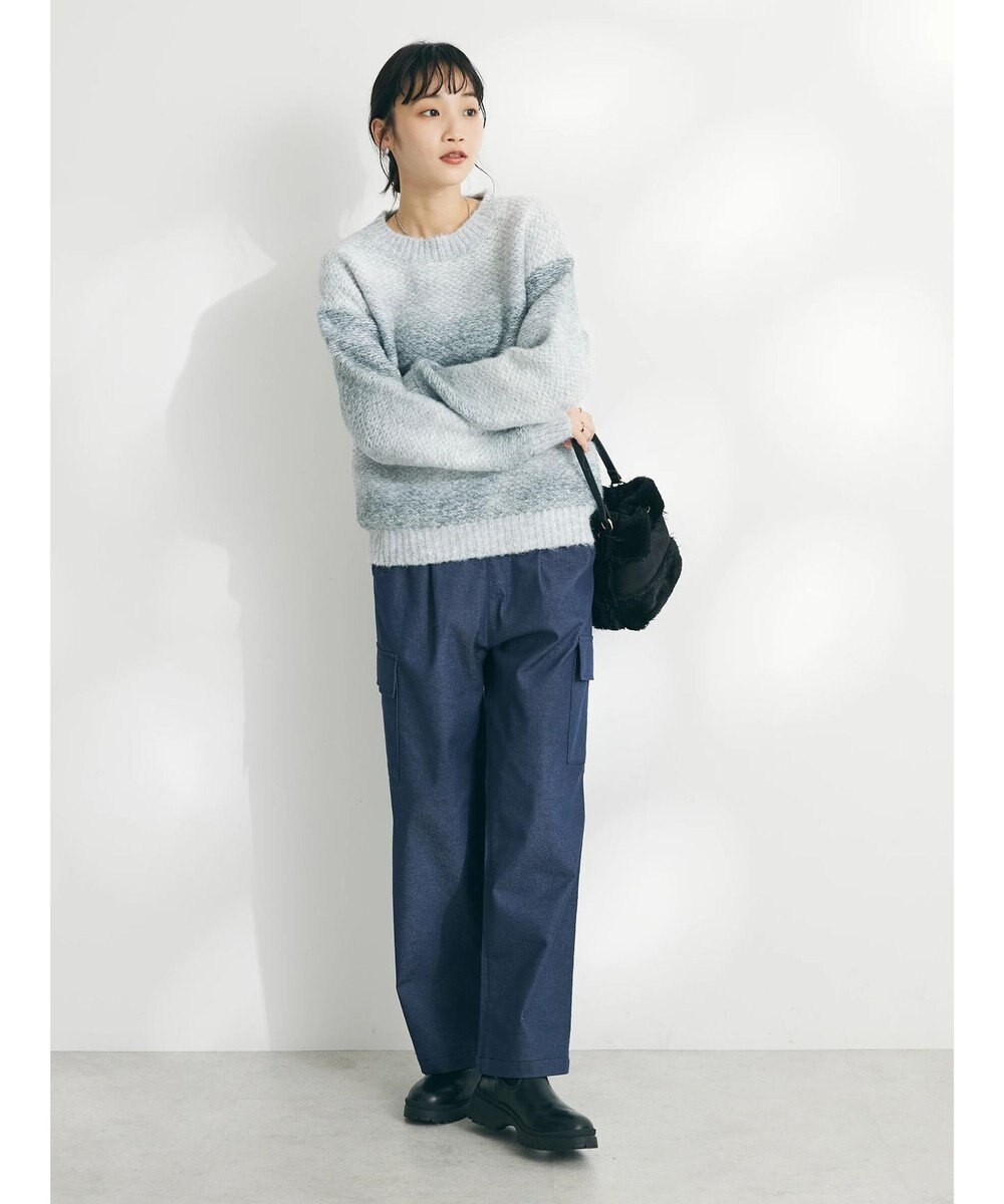 CRAFT STANDARD BOUTIQUE グラデーションクルーネックプルオーバー 