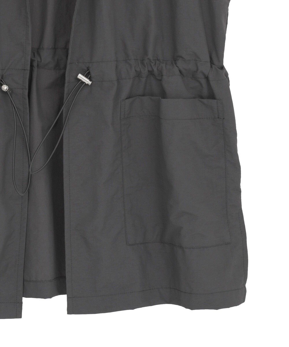 Green Parks ウエストドロストナイロンベスト 