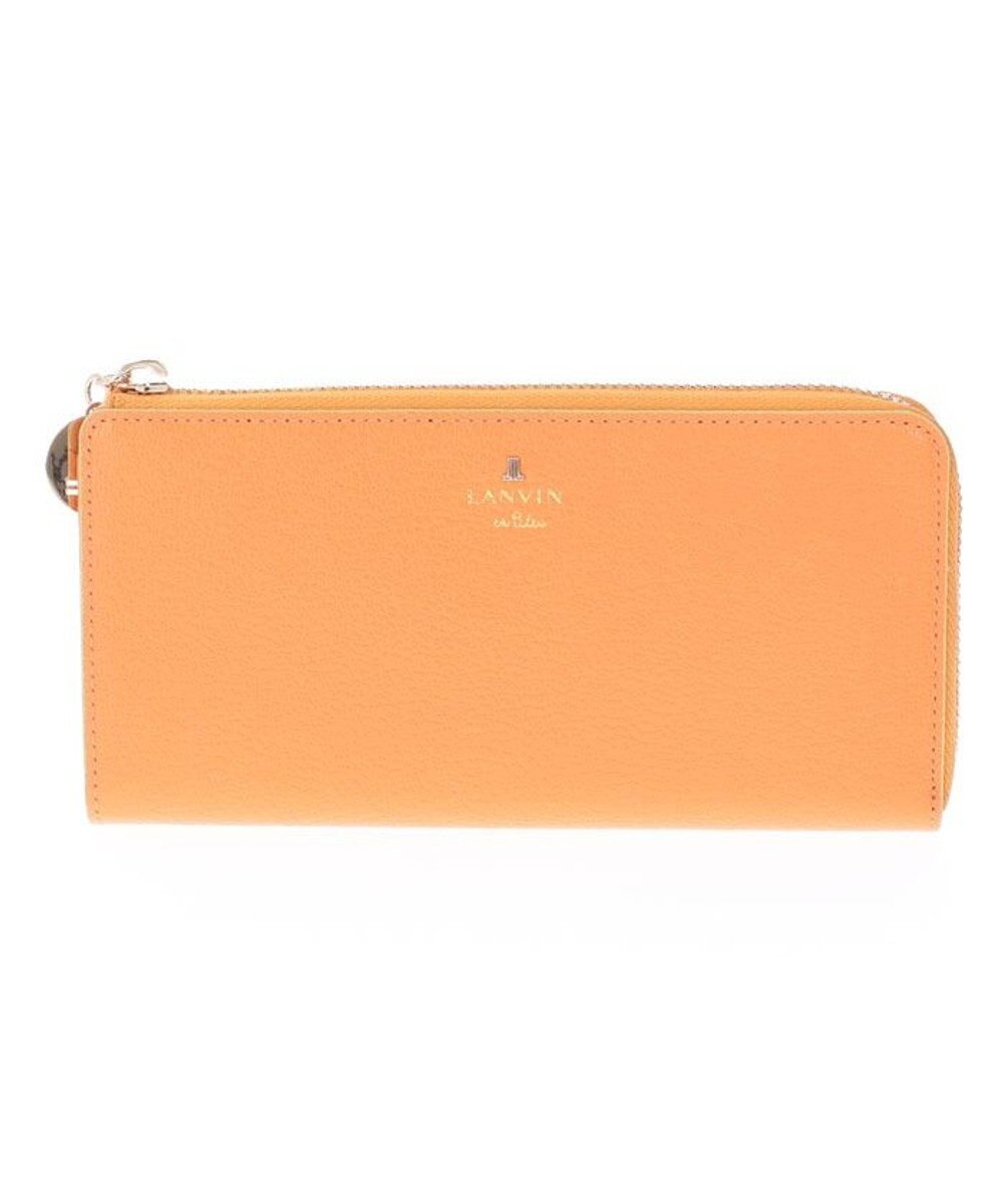 LANVIN en Bleu リム Lファスナー長財布 