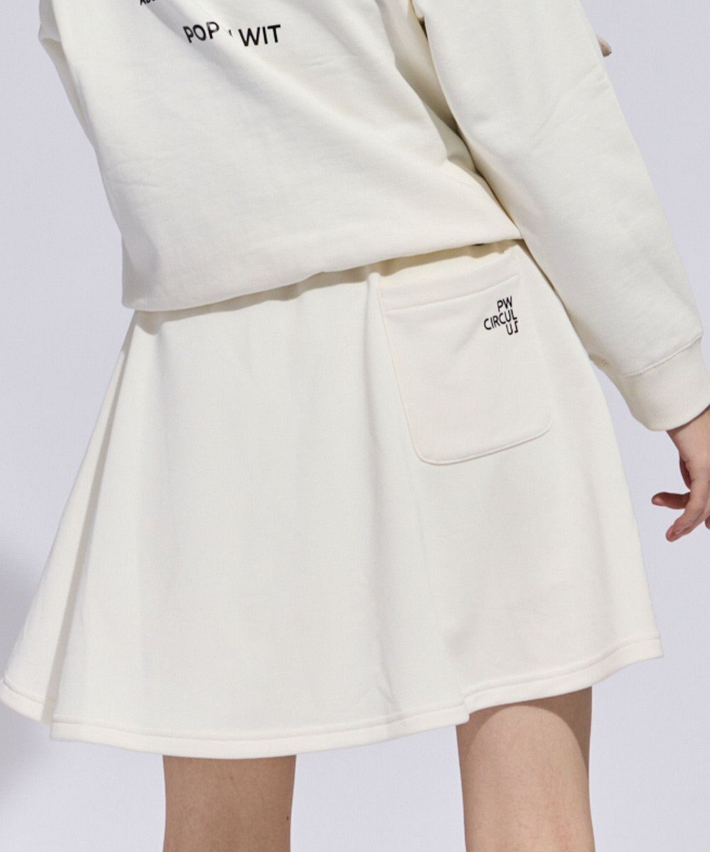 PW CIRCULUS 【WOMEN】裏毛スウェットフレアスカート ゴルフウェア レディース 