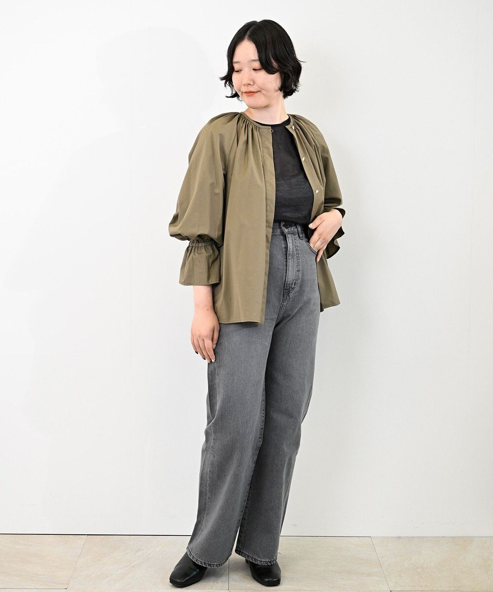 woadblue 新色追加＜坪田あさみさんコラボ＞SALUU　サルー /デニムパンツ グレー 