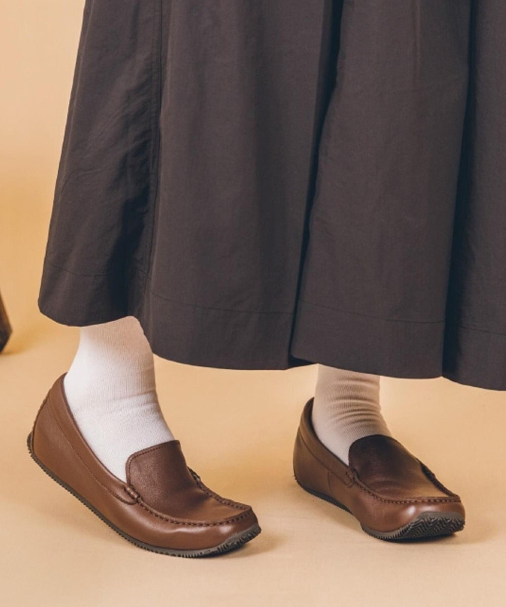 REGAL FOOT COMMUNITY 【レッドウッドリバー レディース】R04A モカシンスリッポン フラットシューズ 