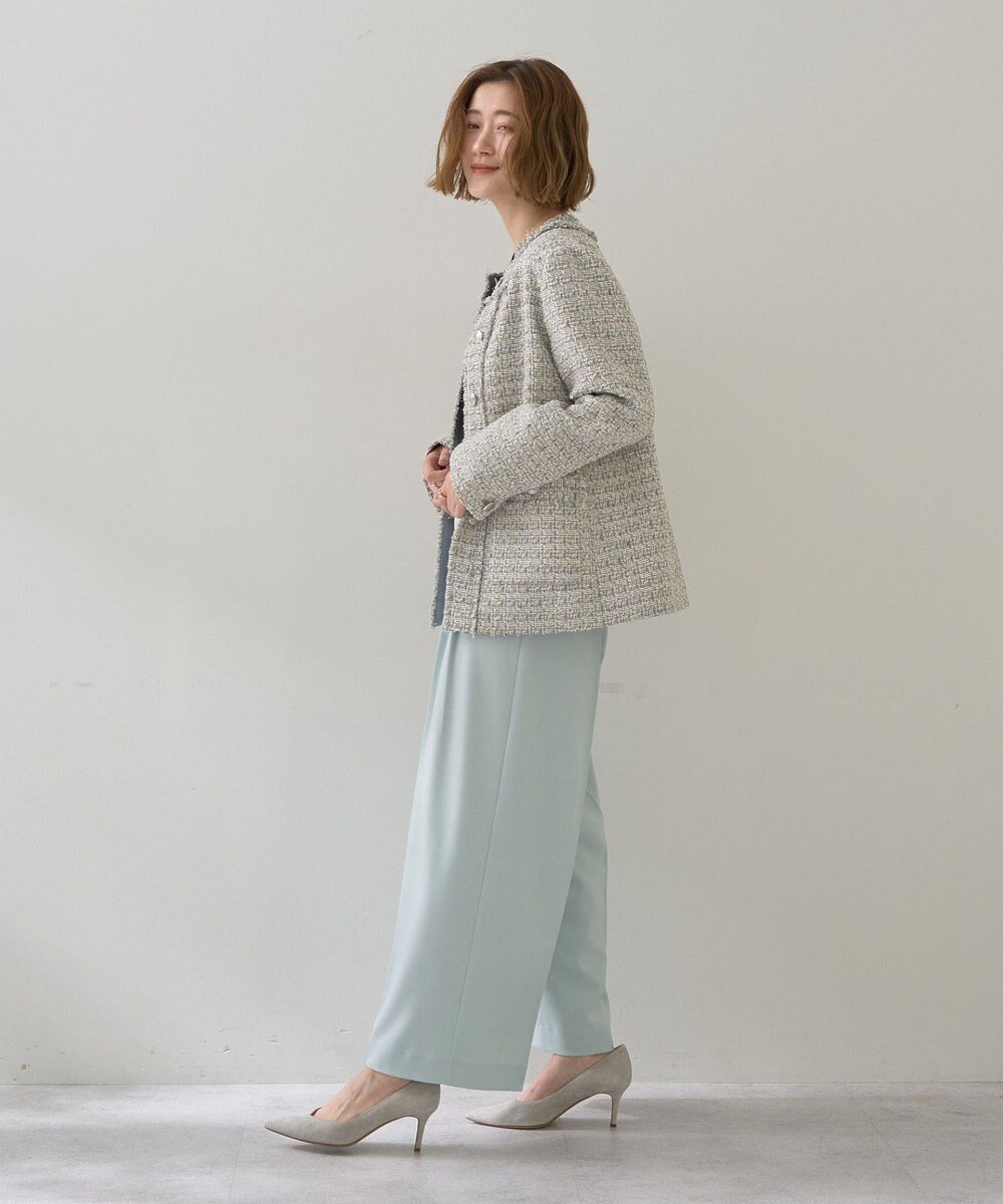 YECCA VECCA メタルベルトワイドパンツ 