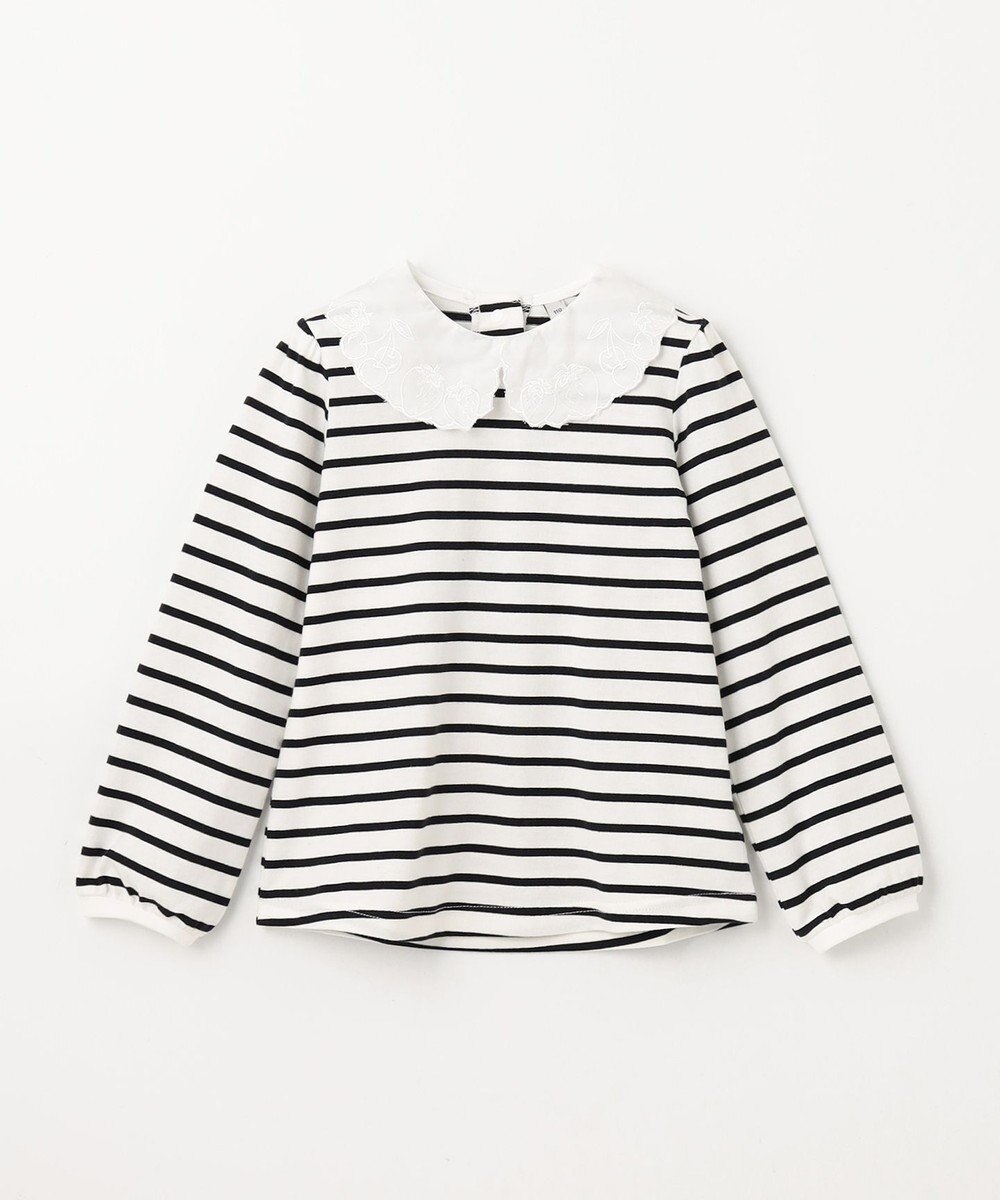 ANY KIDS 【チェリーベリーシリーズ】刺繍 ブラウス 