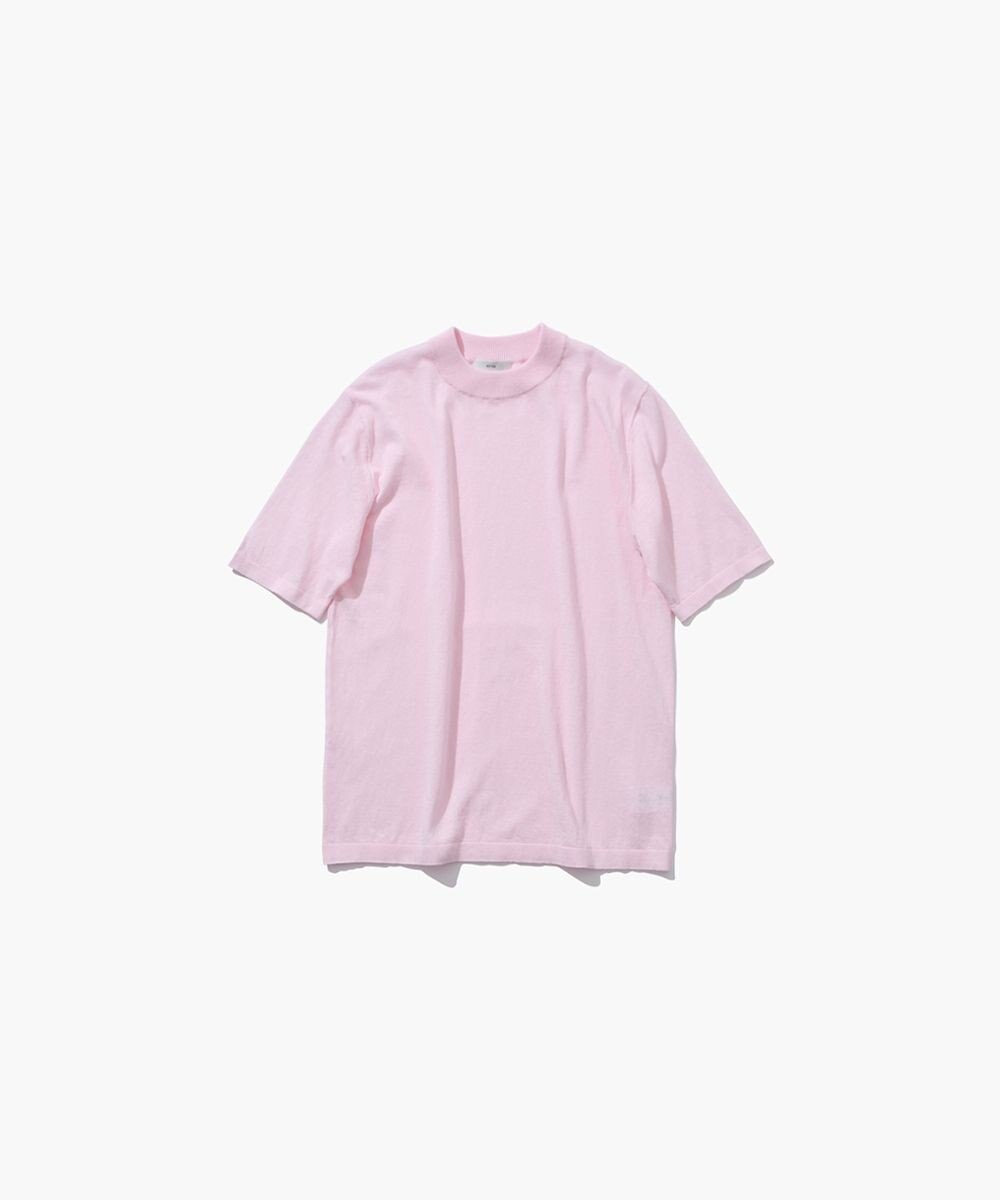 ATON RECYCLED FRESCA COTTON | ハーフスリーブプルオーバー 