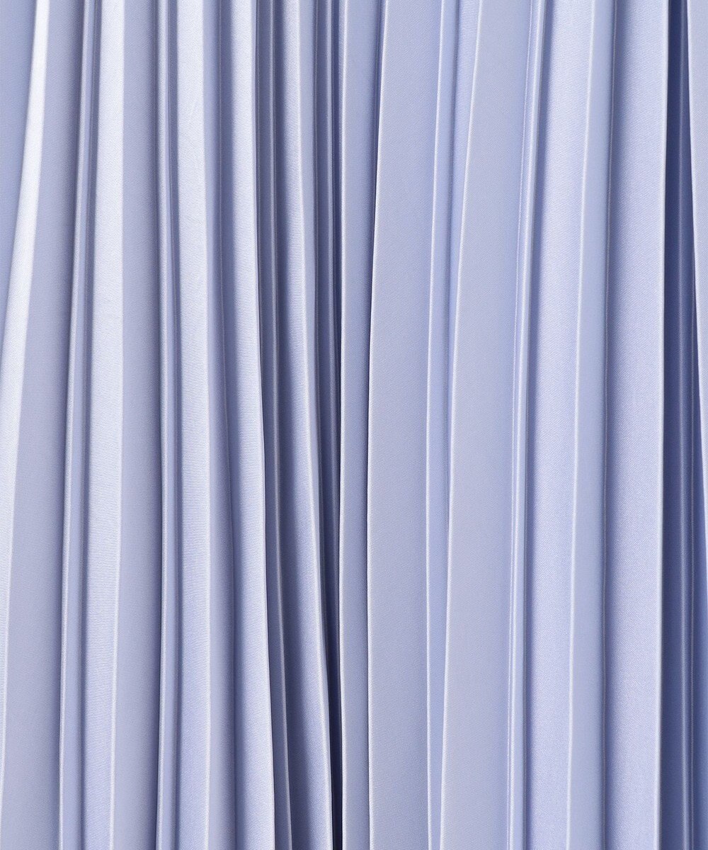 自由区 【WEB限定・洗える】ロイヤルサテンプリーツ スカート 