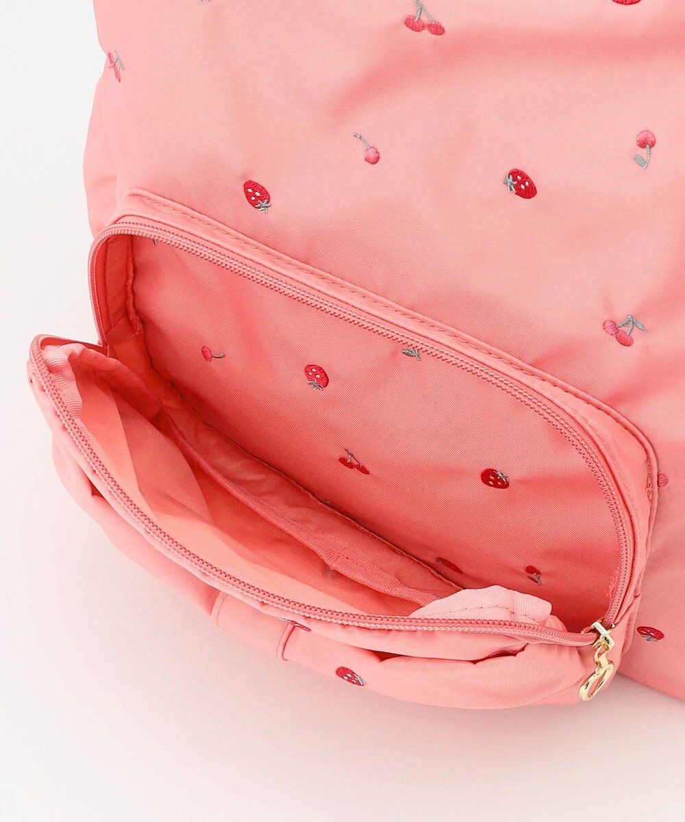 ANY KIDS 【10L容量】総柄刺繍リュック 