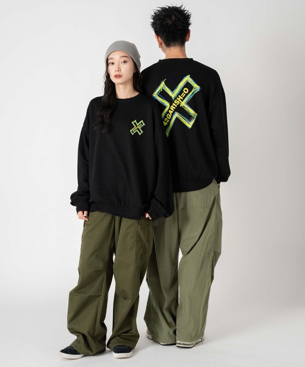 WEGO 【ユニセックス着用ITEM/SMLサイズ展開】アソートグラフィックプルオーバー（2） 